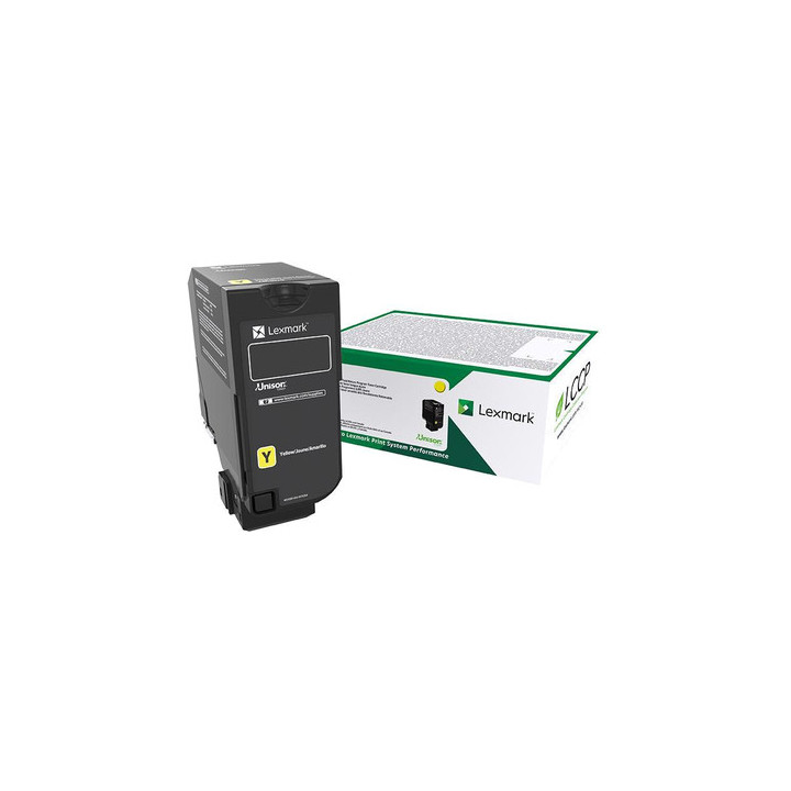 Lexmark 75B20Y0 toner cartridge 1 pc(s) Original Yellow
