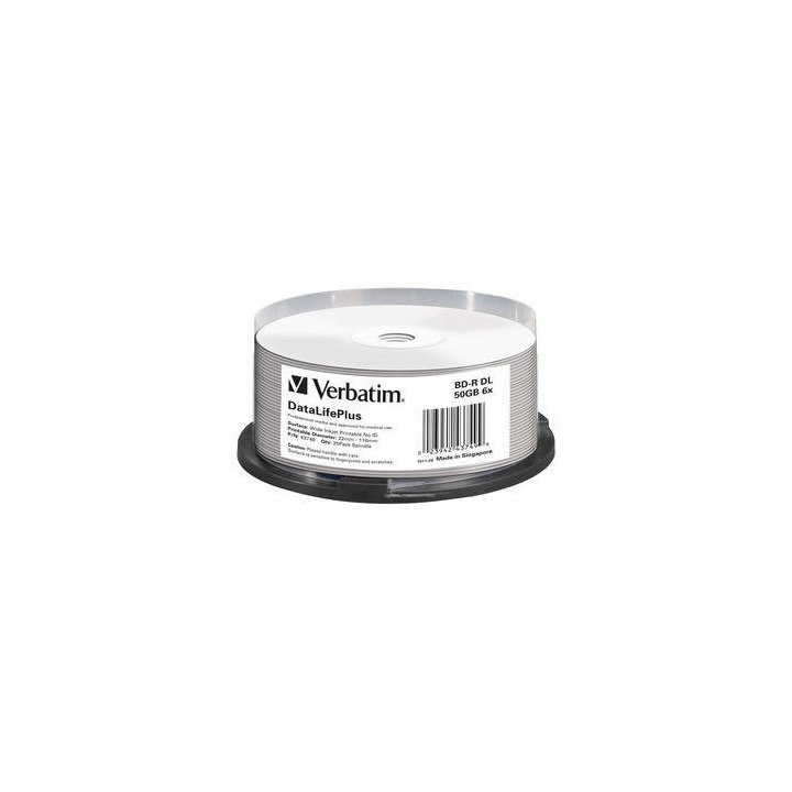Verbatim DataLifePlus BD-R 50 Go 25 pièce(s)