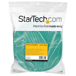 StarTech.com Ruban Auto Agrippant - Rouleau de 30,5 m pour Gestion de Câbles - Ruban Auto-Agrippant - Attaches Câble Ajustabl