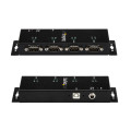 StarTech.com Hub adaptateur USB vers série DB9 RS232 4 ports – Montage sur rail DIN industriel et mural
