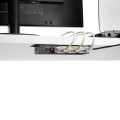 StarTech.com Hub adaptateur USB vers série DB9 RS232 4 ports – Montage sur rail DIN industriel et mural