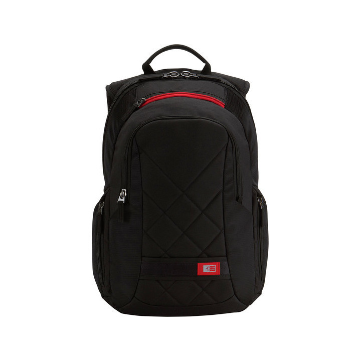 Case Logic Sporty DLBP-114 Black 35,6 cm (14") Étui sac à dos Noir