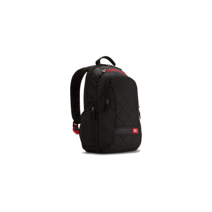 Case Logic Sporty DLBP-114 Black 35,6 cm (14") Étui sac à dos Noir