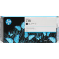 HP Cartouche d’encre DesignJet 738, noir, 300 ml
