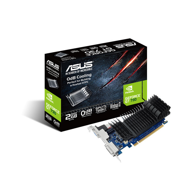ASUS GT730-SL-2GD5-BRK NVIDIA GeForce GT 730 2 Go GDDR5