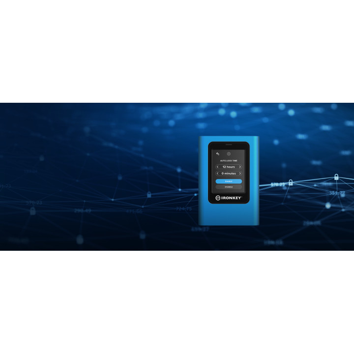 Kingston Technology IronKey 7680GB Vault Privacy 80 XTS-AES 256-bit Encrypted External SSD