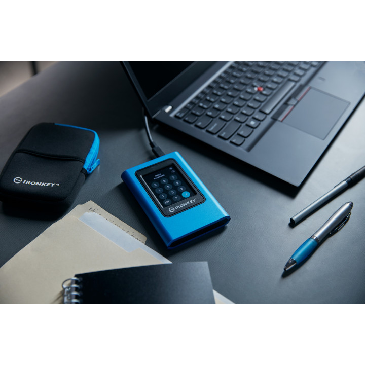 Kingston Technology IronKey 7680GB Vault Privacy 80 XTS-AES 256-bit Encrypted External SSD