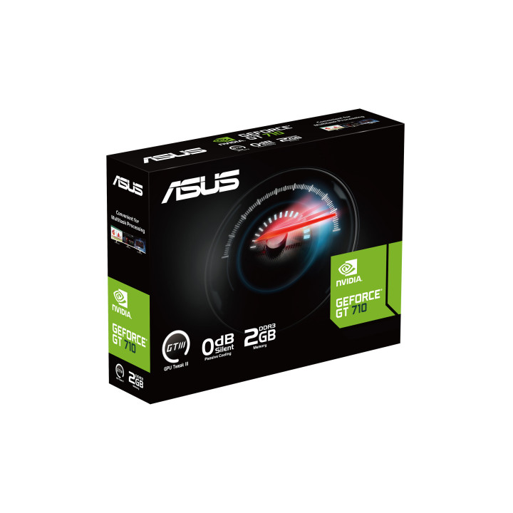 ASUS GT710-SL-2GD3-BRK-EVO NVIDIA GeForce GT 710 2 Go GDDR3