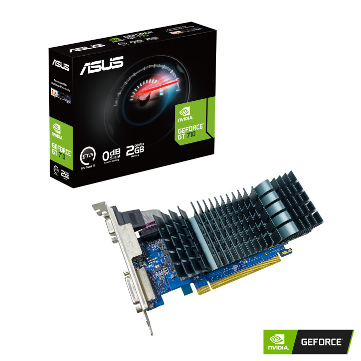 ASUS GT710-SL-2GD3-BRK-EVO NVIDIA GeForce GT 710 2 Go GDDR3