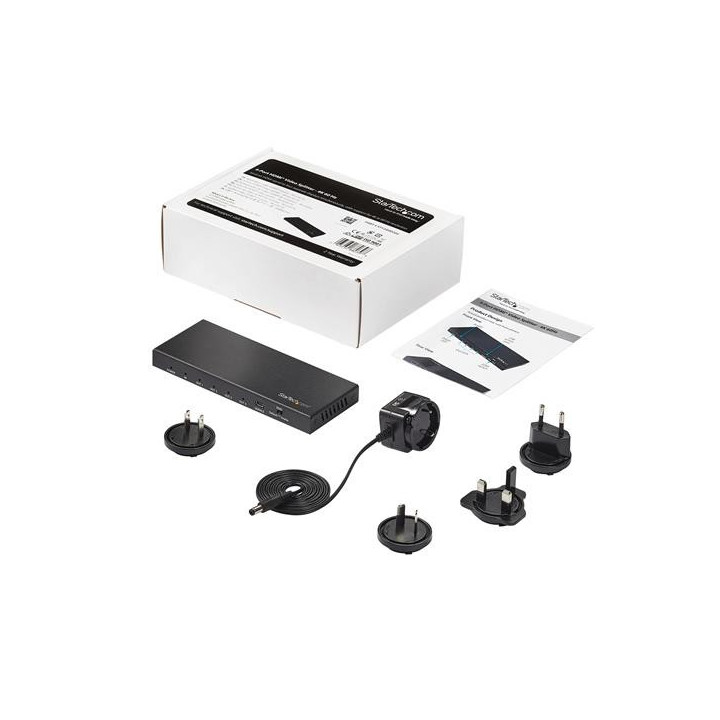 StarTech.com Répartiteur HDMI 1 entrée 4 sorties - HDMI 4K 60 Hz - HDR