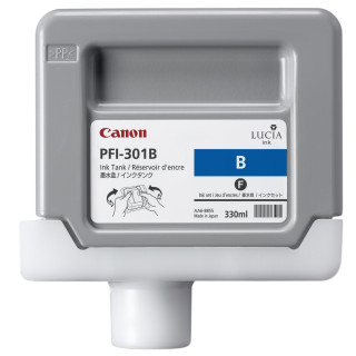 Canon PFI-301GY Pigment Blue Ink Cartridge cartouche d'encre 1 pièce(s) Original Bleu