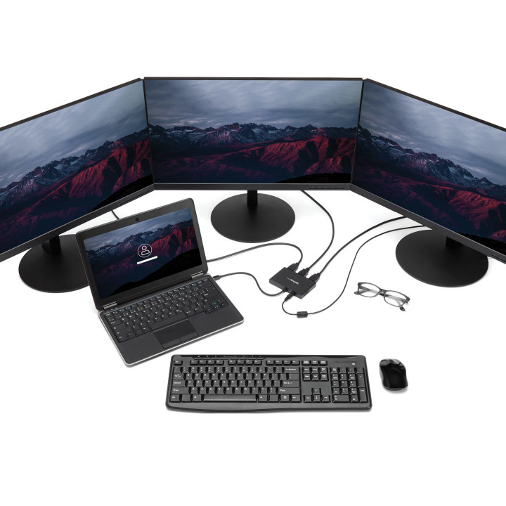 StarTech.com Splitter multi-écrans Mini DisplayPort vers 3x HDMI - Hub MST à 3 ports