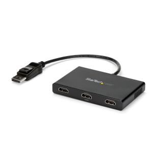 StarTech.com Adaptateur Multi-Moniteur 3 Ports - Hub MST DisplayPort 1.2 vers 3x HDMI - Triple Moniteurs HDMI 1080p - Mode d'Af