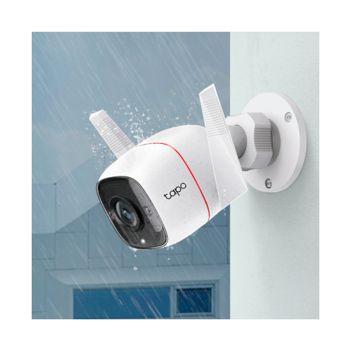 TP-Link Tapo TC65 caméra de sécurité Bullet (shape) Caméra de sécurité IP Extérieure 2304 x 1296 pixels Plafond/mur