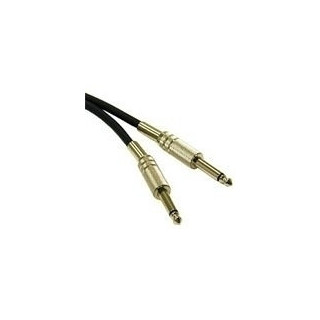 C2G 10m Pro-Audio 6.3mm Cable M/M câble audio 6,35 mm Noir