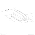 Neomounts NSLS300BLACK Support d'ordinateur portable 11-17" - universel