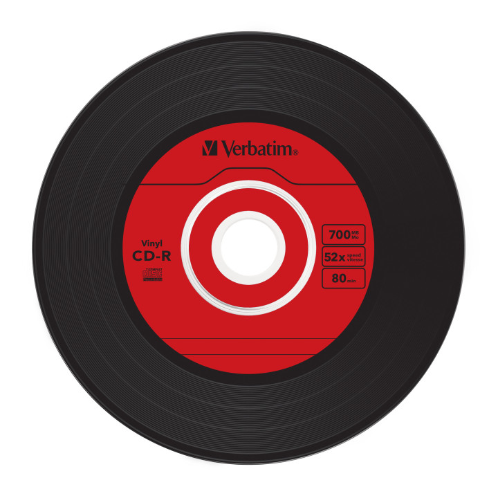 Verbatim CD-R AZO Data Vinyl 700 Mo 10 pièce(s)