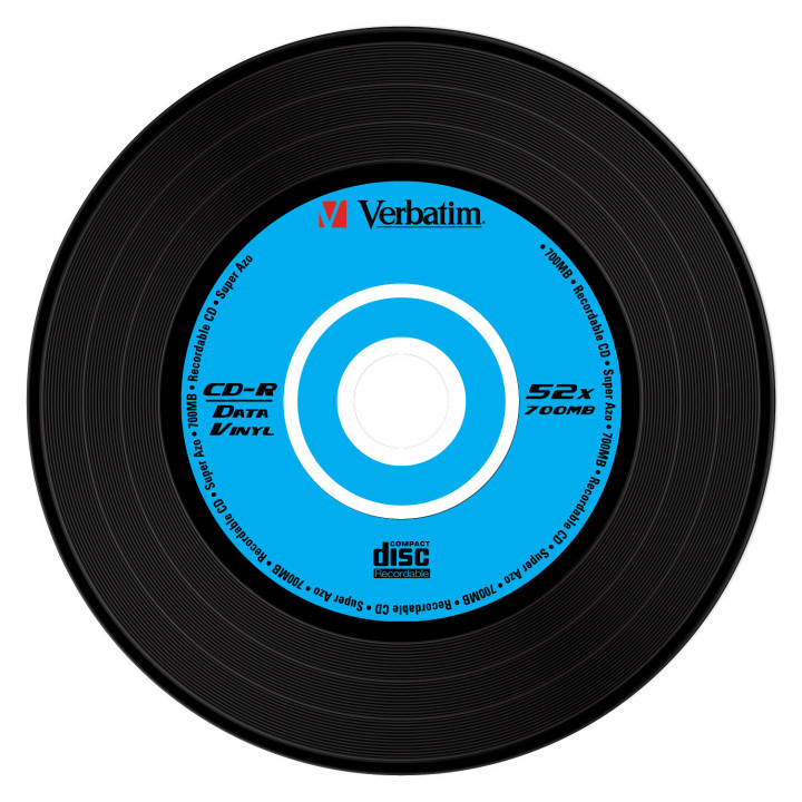Verbatim CD-R AZO Data Vinyl 700 Mo 10 pièce(s)