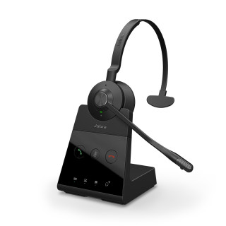 Jabra Engage 65 Casque Sans fil Arceau Bureau/Centre d'appels Noir