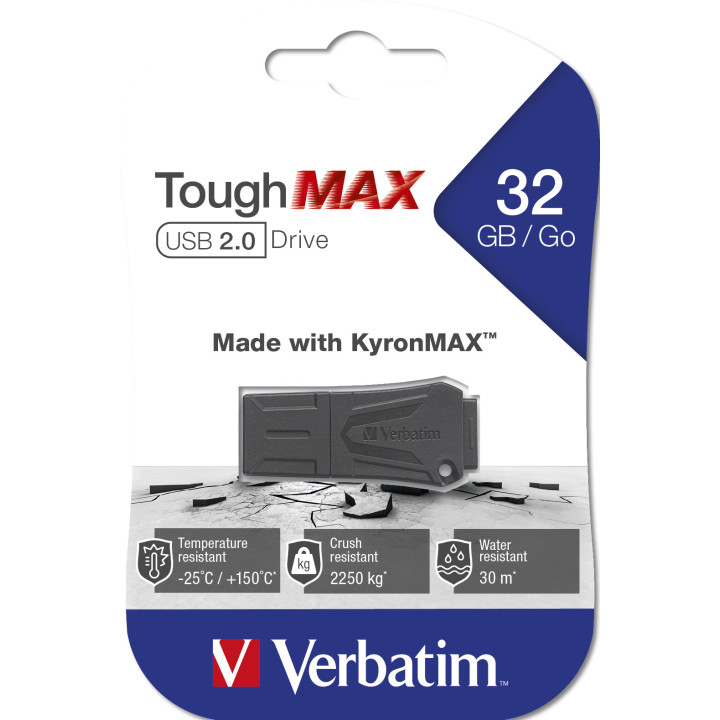 Verbatim Clé USB ToughMAX 32 Go