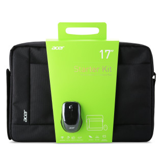 Acer NP.ACC11.01Y sacoche d'ordinateurs portables 43,9 cm (17.3") Malette Noir