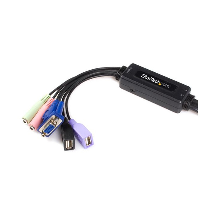 StarTech.com Câble Commutateur KVM 2 Ports VGA, USB et Audio - Switch KVM - 2048x1536