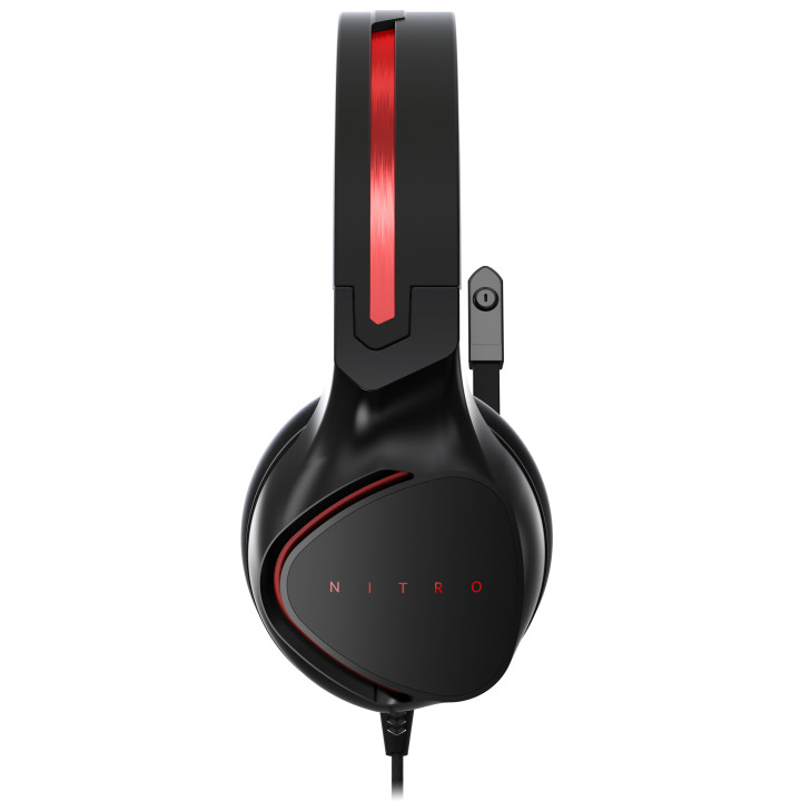 Acer Nitro Gaming Headset Casque Avec fil Arceau Jouer USB Type-A Noir
