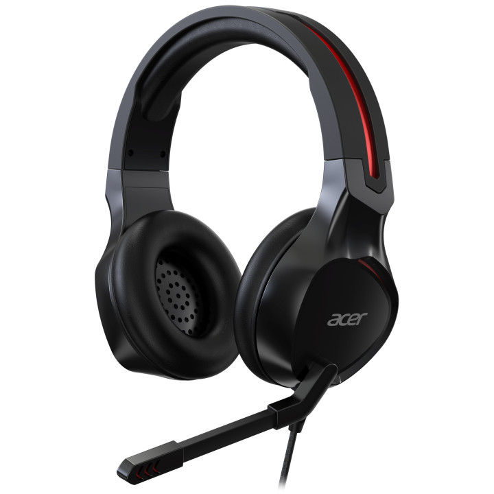 Acer Nitro Gaming Headset Casque Avec fil Arceau Jouer USB Type-A Noir