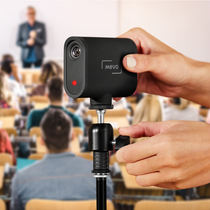 Logitech Mevo Start webcam 1920 x 1080 pixels Wi-Fi Noir