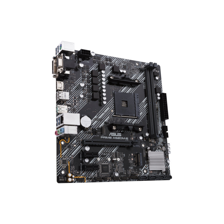 ASUS PRIME A520M-E AMD A520 Emplacement AM4 micro ATX