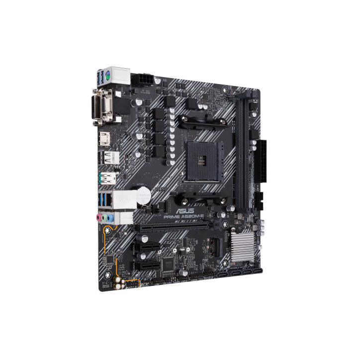 ASUS PRIME A520M-E AMD A520 Emplacement AM4 micro ATX