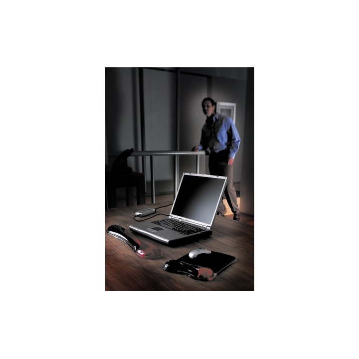 Kensington Tapis de souris Duo Gel coloris rouge/gris foncé
