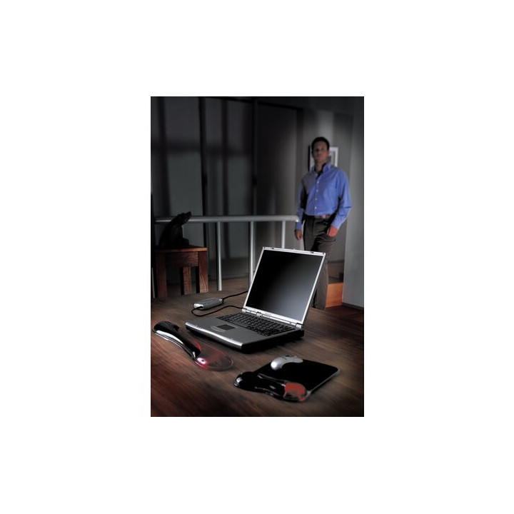 Kensington Tapis de souris Duo Gel coloris rouge/gris foncé