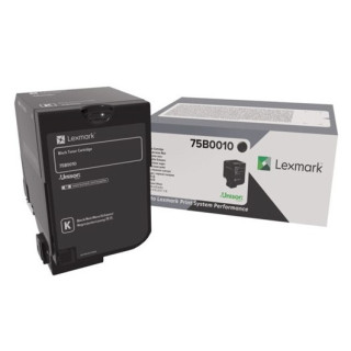 Lexmark 75B0010 toner cartridge 1 pc(s) Original Black