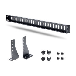 StarTech.com Guide-Câbles Montable en Rack 1U avec Profondeur Réglable, Support de Câbles pour Racks/Armoires 19", Barre de 