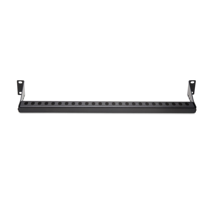 StarTech.com Guide-Câbles Montable en Rack 1U avec Profondeur Réglable, Support de Câbles pour Racks/Armoires 19", Barre de 