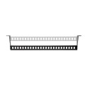 StarTech.com Guide-Câbles Montable en Rack 1U avec Profondeur Réglable, Support de Câbles pour Racks/Armoires 19", Barre de 