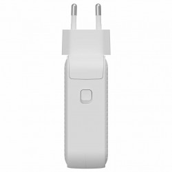 Targus HJ1002WHWWGL chargeur d'appareils mobiles Ordinateur portable, Smartphone, Tablette Blanc Secteur Charge rapide Intérie