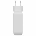 Targus HJ1002WHWWGL chargeur d'appareils mobiles Ordinateur portable, Smartphone, Tablette Blanc Secteur Charge rapide Intérie