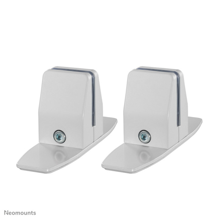 Neomounts NS-CLMPSTANDWHITE Jeu de pinces de bureau (2 pcs) - max 8 kg