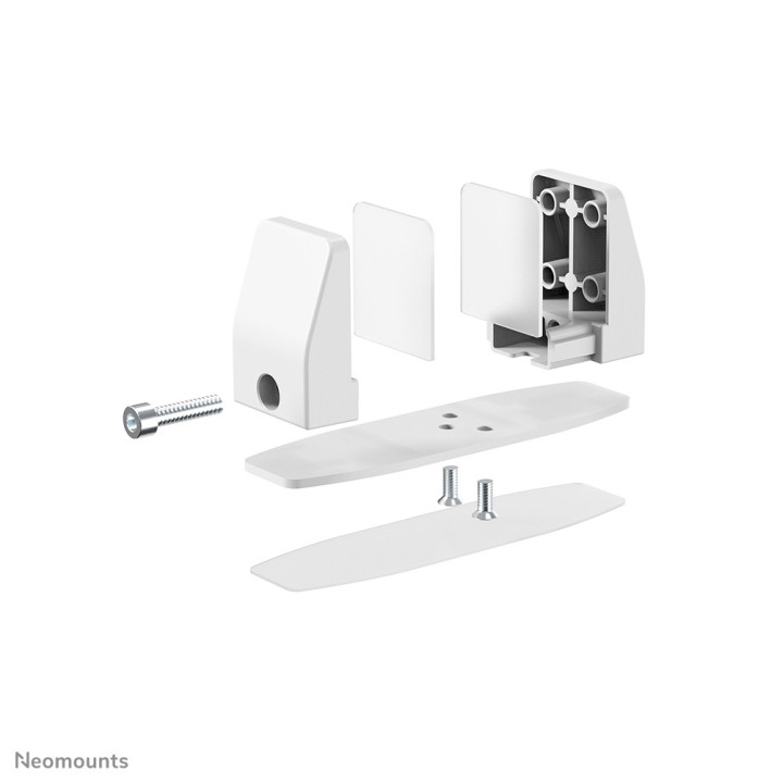 Neomounts NS-CLMPSTANDWHITE Jeu de pinces de bureau (2 pcs) - max 8 kg