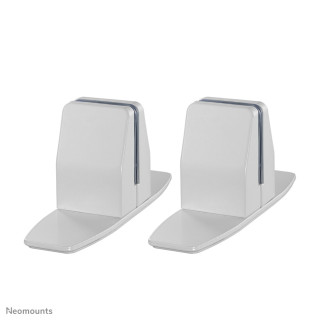 Neomounts NS-CLMPSTANDWHITE Jeu de pinces de bureau (2 pcs) - max 8 kg