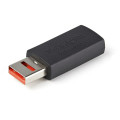 StarTech.com Adaptateur Chargeur USB Sécurisé - Data Blocker - Charge Only USB-A Mâle vers Femelle - Protection Chargeur No-