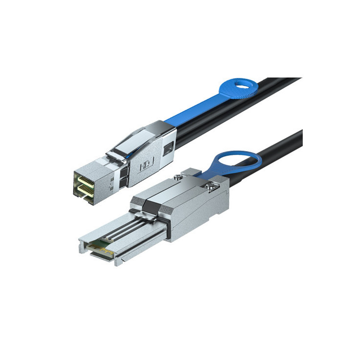 Overland-Tandberg OV-CBLEXT8088 câble Serial Attached SCSI (SAS) 2 m Noir