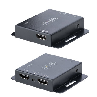 StarTech.com Rallonge HDMI Cat6/Cat5 - Extendeur HDMI/Vidéo 4K30Hz/39m ou 1080p/70m - Prolongateur HDMI sur Ethernet/RJ45 - Ex