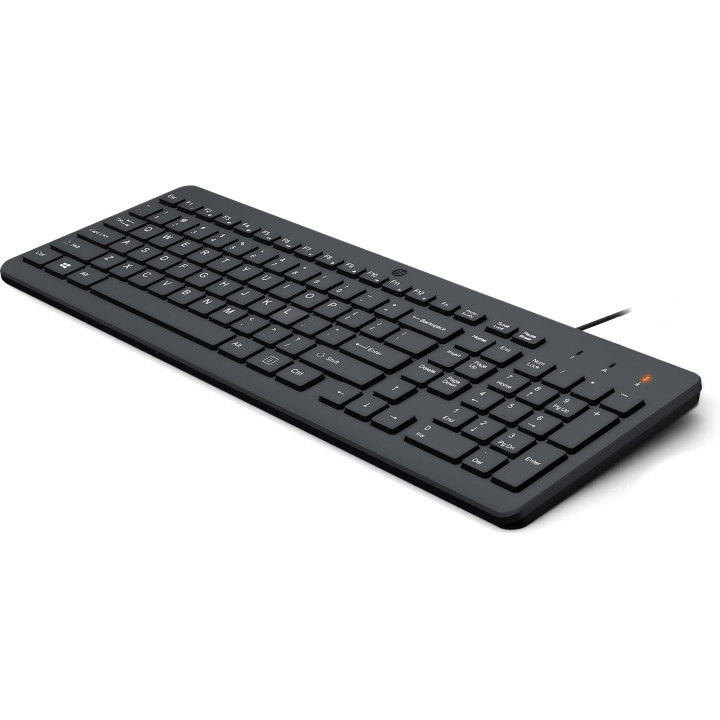 HP 150 WD KBD FR clavier Universel USB Noir