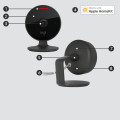 Logitech 961-000490 caméra de sécurité Balle (forme) Caméra de sécurité IP Intérieure et extérieure 1920 x 1080 pixels 