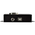 StarTech.com Hub Série 4 Ports USB vers RS232/RS485/RS422 - Convertisseur Industriel USB 2.0 vers DB9 - IP30 - Hub Série Mét