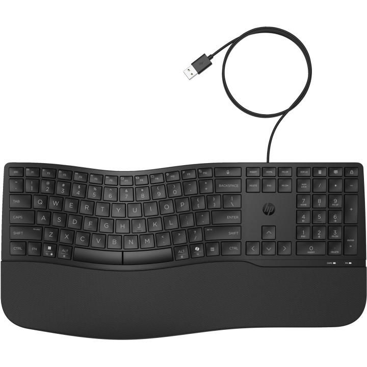 HP STORE 3PL clavier Bureau USB Noir