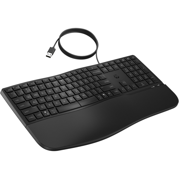 HP STORE 3PL clavier Bureau USB Noir